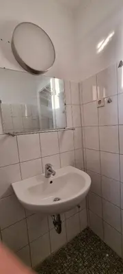 Ein Badezimmer in der Unterkunft 3-Bett Wohnung im Boardinghaus Elisabeth