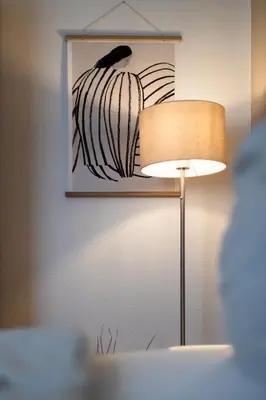 Ein Bett oder Betten in einem Zimmer der Unterkunft Soulplace Studioapartment Herten