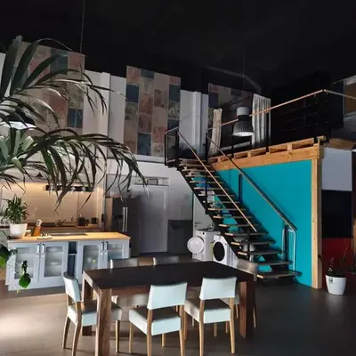 Stunning Industrial Loft in a former Power Plant Schaltzentrale