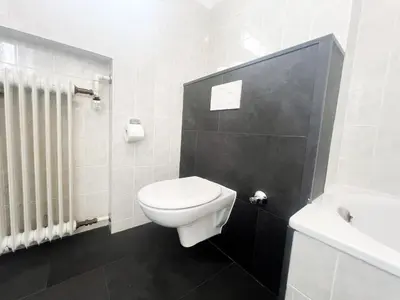Ein Badezimmer in der Unterkunft Vibehome Düsseldorf - Stadtmitte