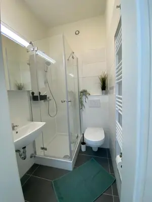 Ein Badezimmer in der Unterkunft Gemütliches Apartment Remscheid