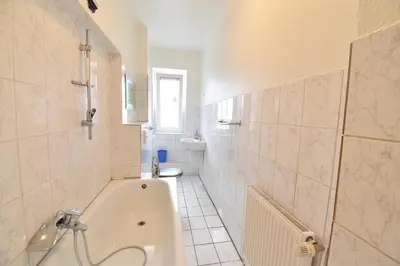 Ein Badezimmer in der Unterkunft CoreRooms - Apartment Bochum Wattenscheid