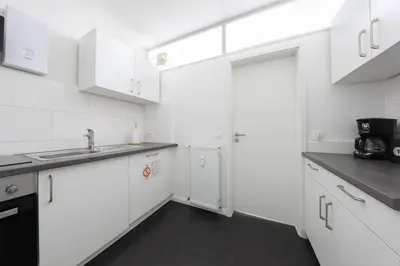 Küche/Küchenzeile in der Unterkunft Apartment in Schwerte