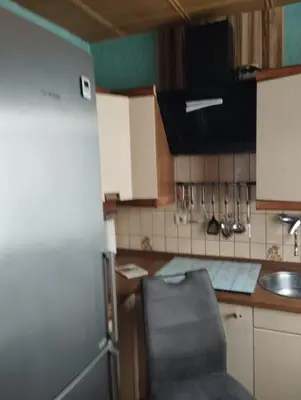 Küche/Küchenzeile in der Unterkunft Red Dot Apartments
