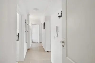 Grundriss der Unterkunft Zentrale Lage ... Ideal für Geschäftsleute, Monteure, Familien...3 Zimmer, Wlan, SmartTV