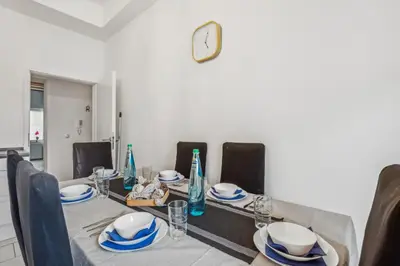 Grundriss der Unterkunft Zentrale Lage ... Ideal für Geschäftsleute, Monteure, Familien...3 Zimmer, Wlan, SmartTV