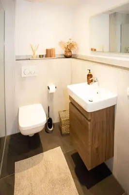 Ein Badezimmer in der Unterkunft Stilvolle Stadtwohnung