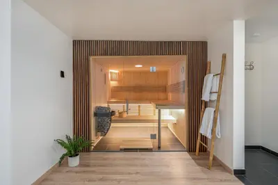 Grundriss der Unterkunft Entspannung im Boho-Flair: Sauna & Whirlpool