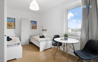 Ein Bett oder Betten in einem Zimmer der Unterkunft BEGE APARTMENTS: FIRM RELAX