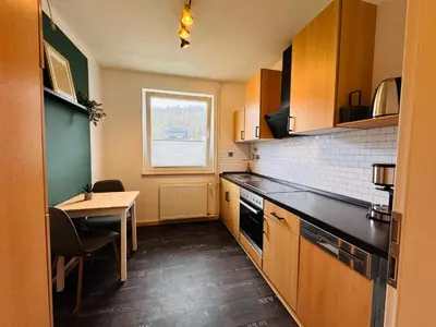 Küche/Küchenzeile in der Unterkunft Moderne Ferienwohnung Iserlohn 2