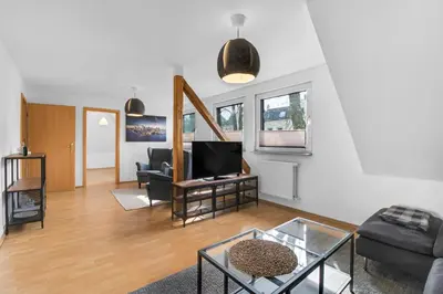 TV/Unterhaltungsangebot in der Unterkunft 24-7 Living - Unna Central City Apartments