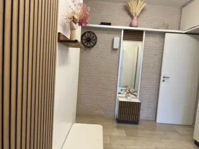 Ein Badezimmer in der Unterkunft Haus mit Wintergarten und Kamin