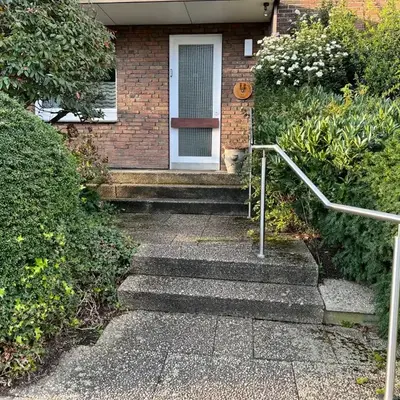 Haus mit Wintergarten und Kamin