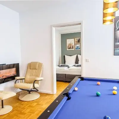 Große Terassen-Wohnung mit Grill