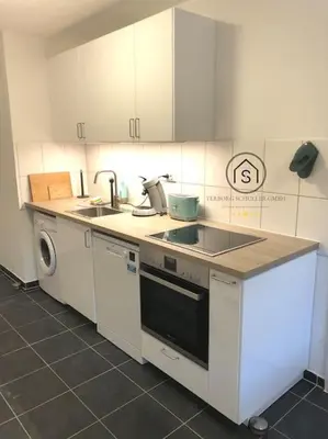 Küche/Küchenzeile in der Unterkunft Gemütliche Wohnung in Ronsdorf