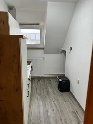 Küche/Küchenzeile in der Unterkunft Schöne Wohnung mit TV, WLAN und Küche - Anna