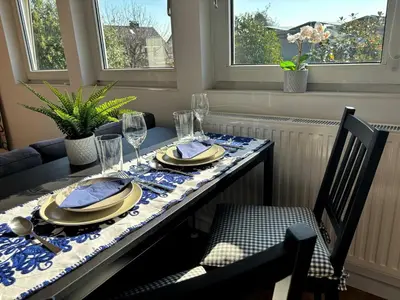 Grundriss der Unterkunft Quiet Garden-View Studio Apartment