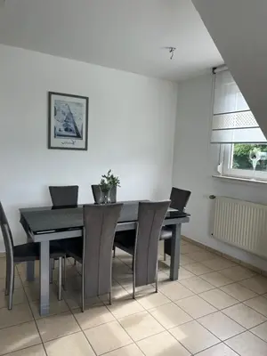 Ein Sitzbereich in der Unterkunft Camp Marina Ribbrock