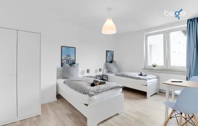 Ein Sitzbereich in der Unterkunft BEGE APARTMENTS WorkAway Residence