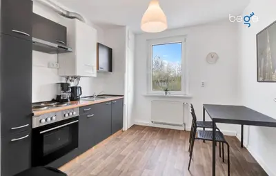 Küche/Küchenzeile in der Unterkunft BEGE APARTMENTS WorkAway Residence