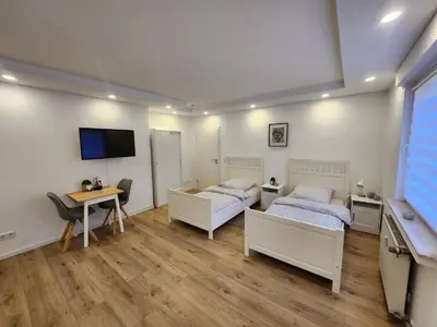 TV/Unterhaltungsangebot in der Unterkunft Burgstadt Appartment -Ferienwohnung Altena - Breitenhagen