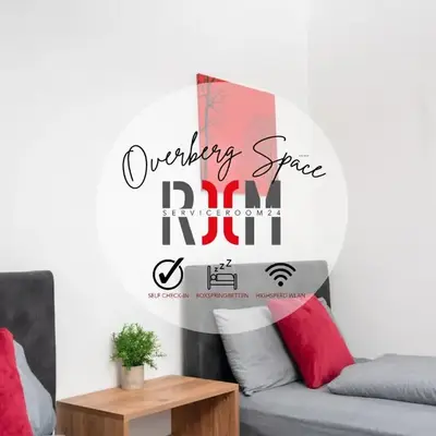 Serviceroom24 - Space in Recklinghausen WLAN - Smart-TV - 24-7 Check-in und Küche