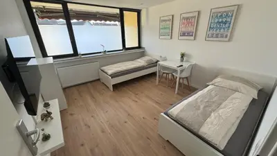 TV/Unterhaltungsangebot in der Unterkunft Monteur & Messezimmer Heiligenhaus