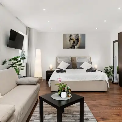 MOLA Apartments-Apartment im Herdecker Zentrum für 3 Gäste-Gratis Parkplatz-Highspeed WLAN-auch für Langzeit geeignet