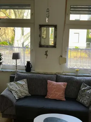 Ein Sitzbereich in der Unterkunft Stadtmitte-Iserlohn