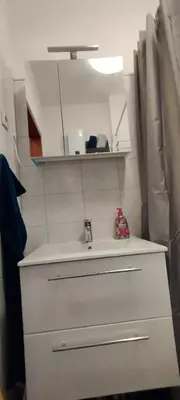 Ein Badezimmer in der Unterkunft gemütliches Apartment in Marl - WG 1