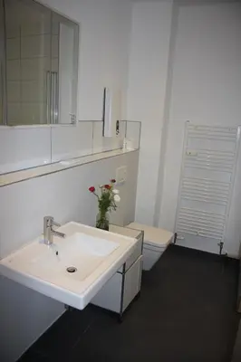 Ein Badezimmer in der Unterkunft Grillo31 Erdgeschosswohnung