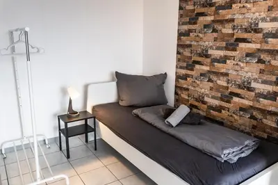 Ein Sitzbereich in der Unterkunft CosyHomes24 - Apartment with balcony and parking space - WIT01