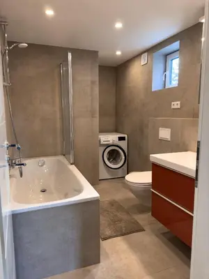 Ein Badezimmer in der Unterkunft 4 Rooms, free Parking, 25 min to Düsseldorf, 100 Mbps WLAN