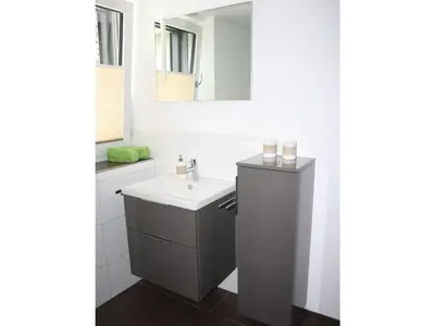 Küche/Küchenzeile in der Unterkunft im Penthouse am Wolfsberg