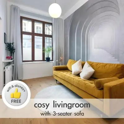 Wohlfühl - Apartment im Luisenviertel - 2 Zimmer mit TOP-Ausstattung