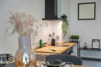 Getränke in der Unterkunft SpaceStays Apartment WIFI Netflix Parking!
