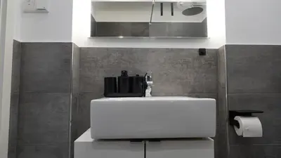 Ein Badezimmer in der Unterkunft Modern & Zentral - Nähe Düsseldorf & Köln