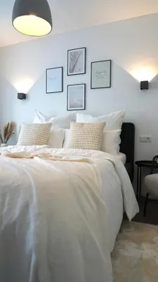 Ein Bett oder Betten in einem Zimmer der Unterkunft Modern & Zentral - Nähe Düsseldorf & Köln