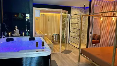 Ein Badezimmer in der Unterkunft Apartment Aura Spa Wesel