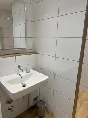 Ein Badezimmer in der Unterkunft City-See Central Apartment