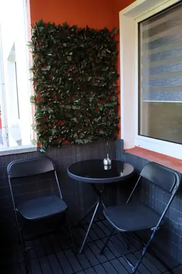Ein Sitzbereich in der Unterkunft I&D Apartments