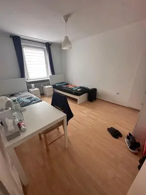 Ein Sitzbereich in der Unterkunft Domum 7 Ferien- Monteurapartments inkl Wlan und Waschmaschine in Kamen