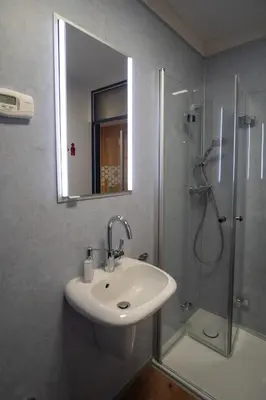 Ein Badezimmer in der Unterkunft Ferienwohnung Der Gerber