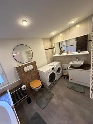 Ein Bett oder Betten in einem Zimmer der Unterkunft Schöne Apartments im Zentrum von Bottrop BO01 und BO02