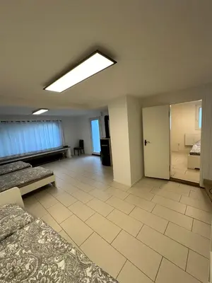 Ein Bett oder Betten in einem Zimmer der Unterkunft Schöne Apartments im Zentrum von Bottrop BO01 und BO02