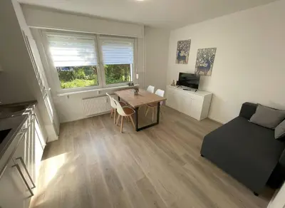 TV/Unterhaltungsangebot in der Unterkunft Gemütliches Apartment in Duisburg