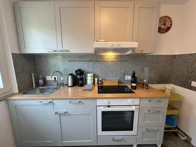 Küche/Küchenzeile in der Unterkunft Moderne Ferienwohnung für 4-5 Personen mitten in Herten*Netflix*Nespresso