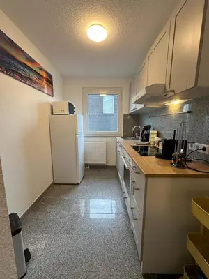 Küche/Küchenzeile in der Unterkunft Moderne Ferienwohnung für 4-5 Personen mitten in Herten*Netflix*Nespresso