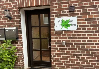 Grundriss der Unterkunft Gästehaus am Tiergarten