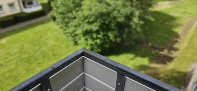 Ein Garten an der Unterkunft Dortmunder Stadtoase